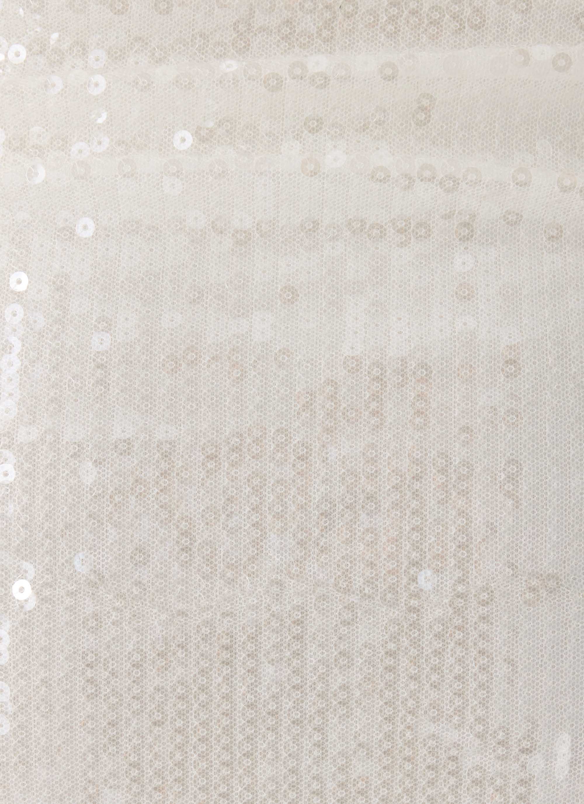 Overprotected Sequin Mini Dress - White